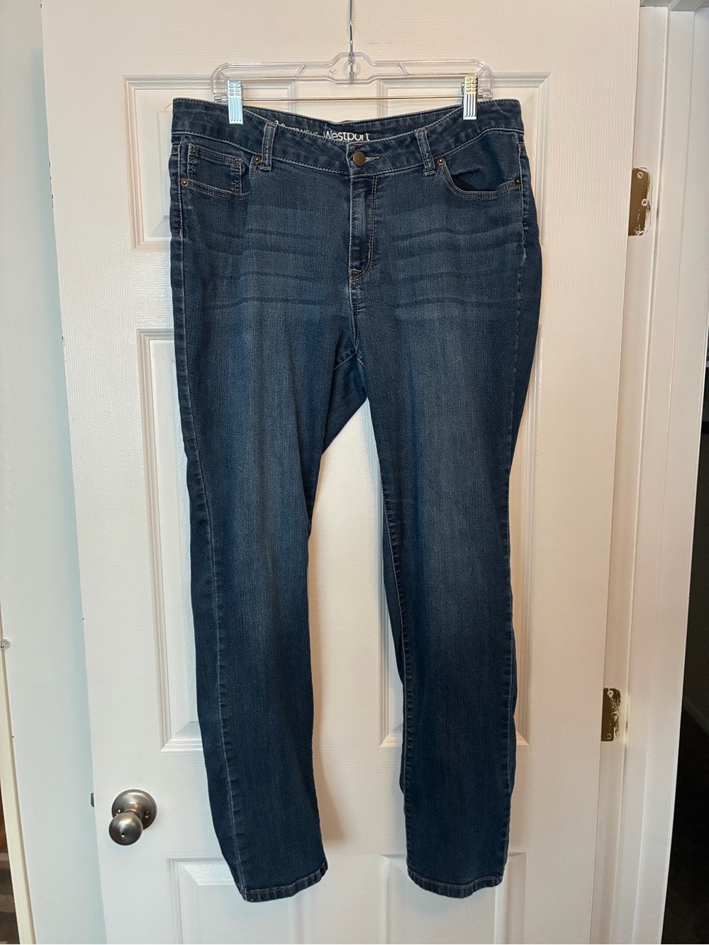 Westport Dark Blue Straight-Leg Jeans